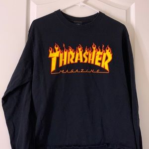 Thrasher Black Longsleeve